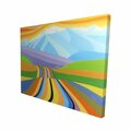 Begin Home Decor 16 x 20 in. Mountain Road Multicolored-Print on Canvas 2080-1620-LA89